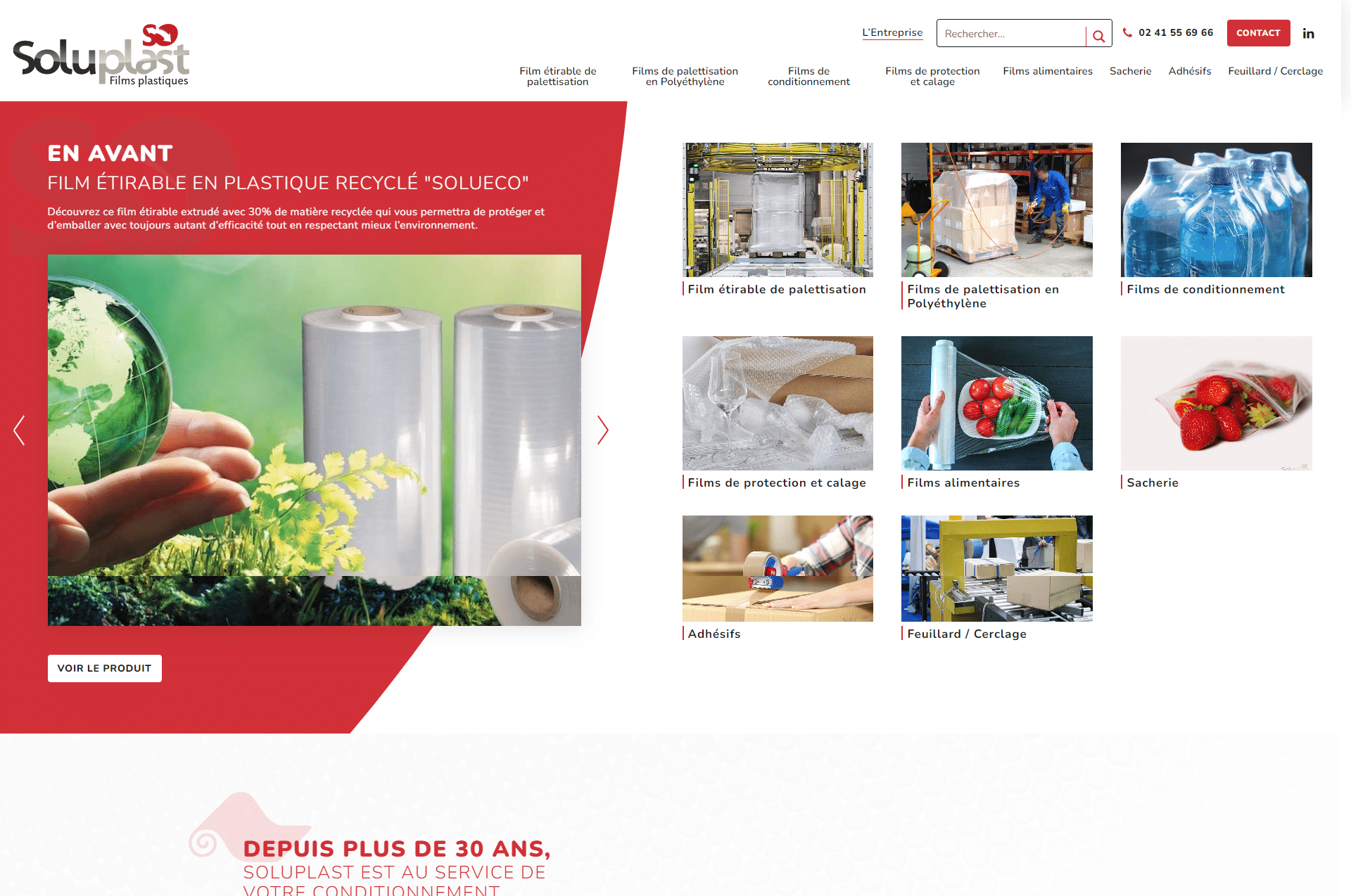 Soluplast - Référencement Naturel (SEO), Référencement Payant (SEA), Création de Site Internet - Enjin Agence Web Cholet