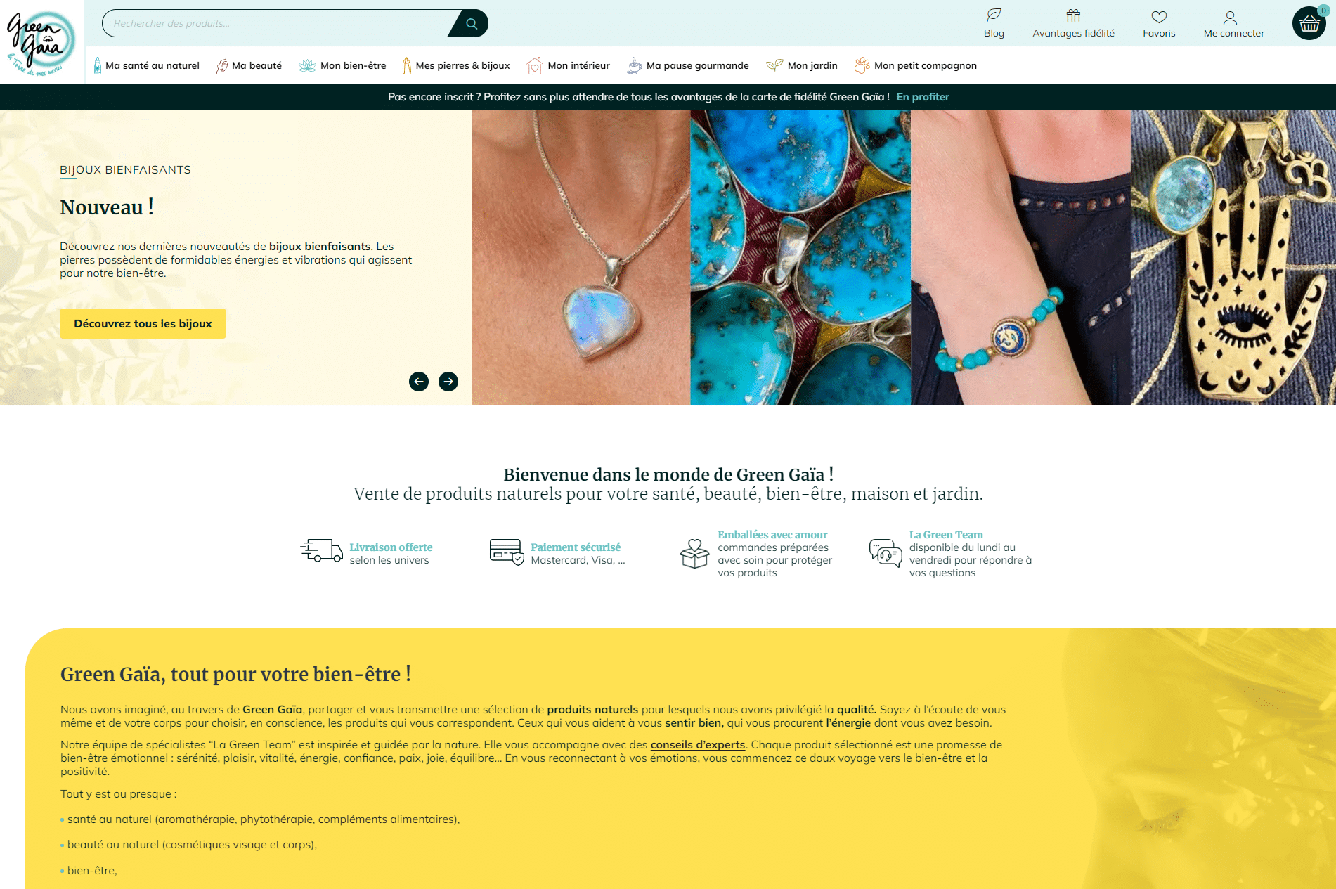 Green Gaïa - Référencement naturel (SEO), Création de Site Internet - Enjin Agence Web Cholet