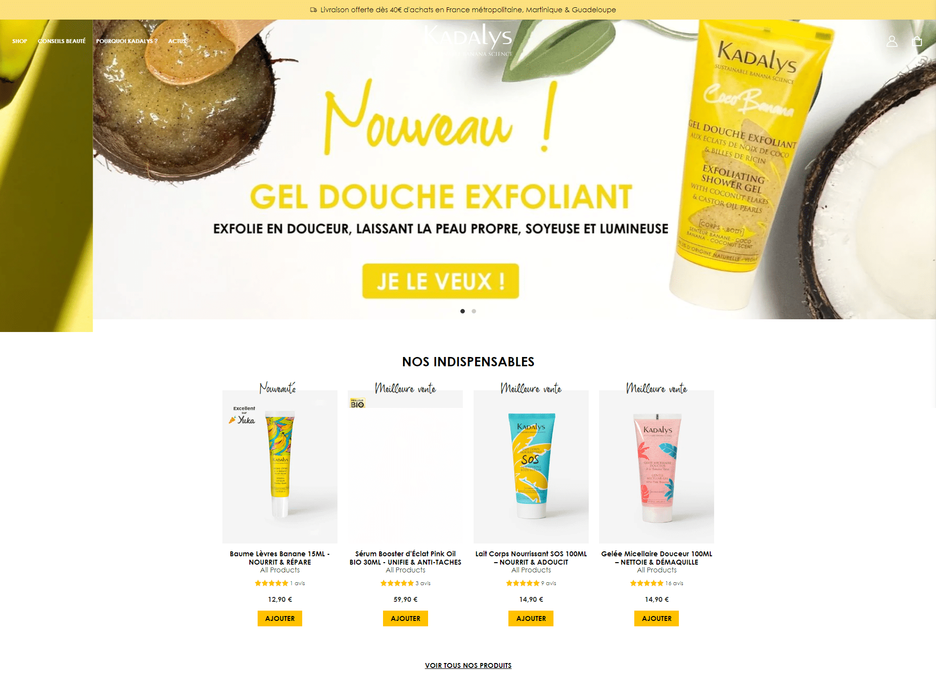 Kadalys - Référencement naturel (SEO) - Enjin Agence Web Cholet