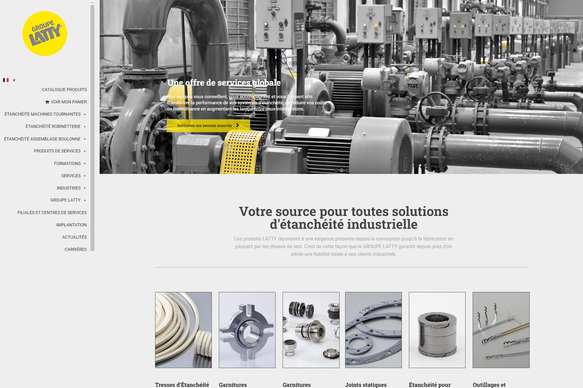 Latty - Référencement naturel (SEO) - Enjin Agence Web Cholet