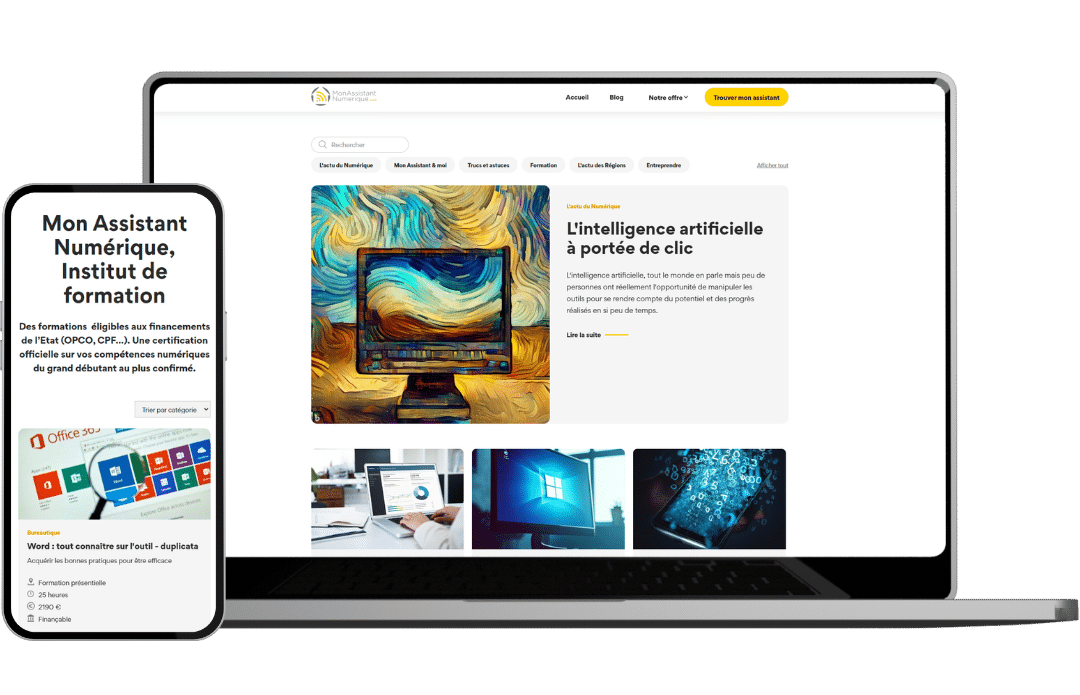 Mon Assistant Numérique - Référencement Naturel (SEO), Référencement Payant (SEA) - Enjin Agence Web Cholet