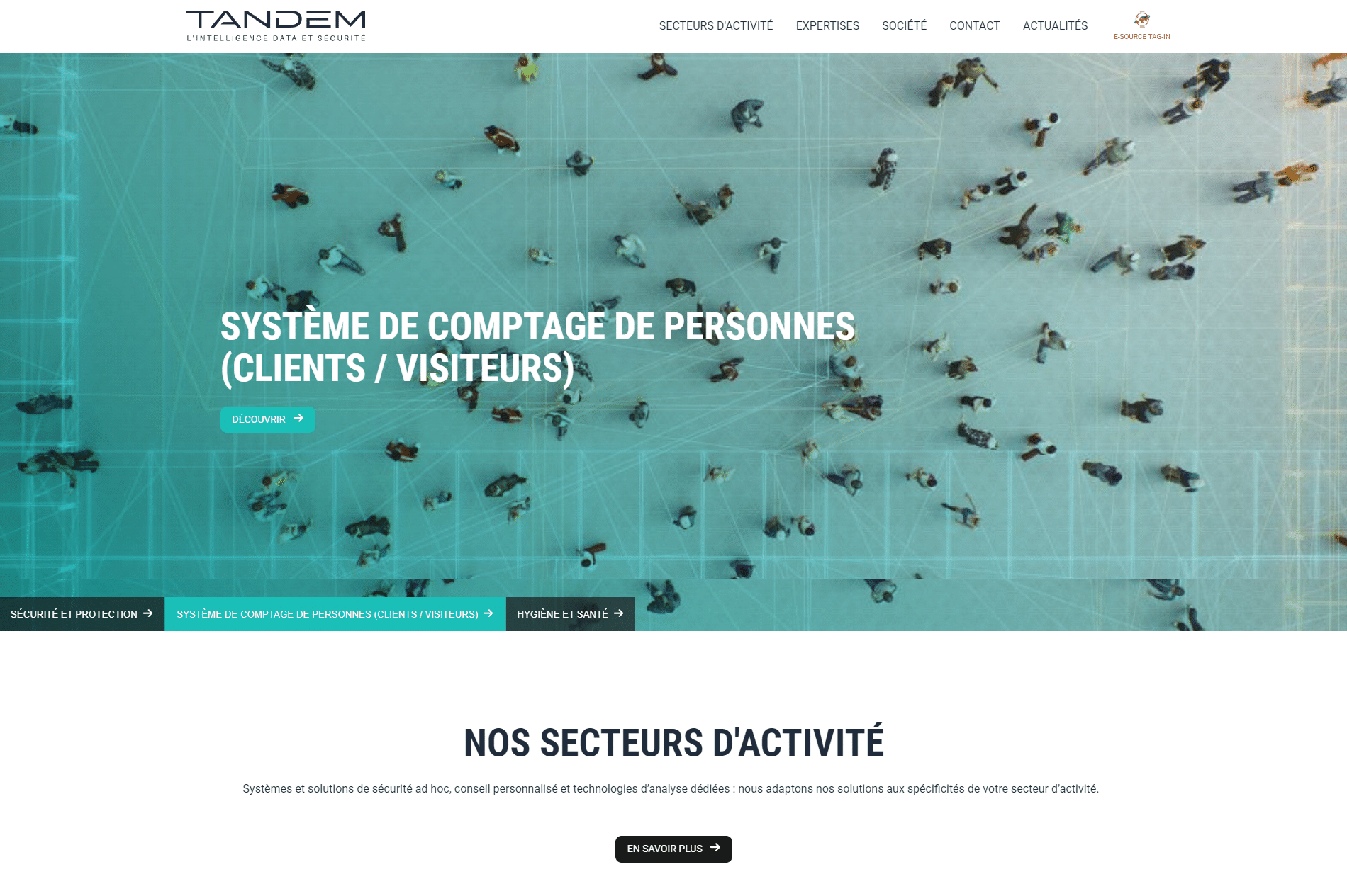 Tandem - R&eacute;f&eacute;rencement naturel (SEO), Strat&eacute;gie R&eacute;seaux Sociaux - Enjin Agence Web Cholet
