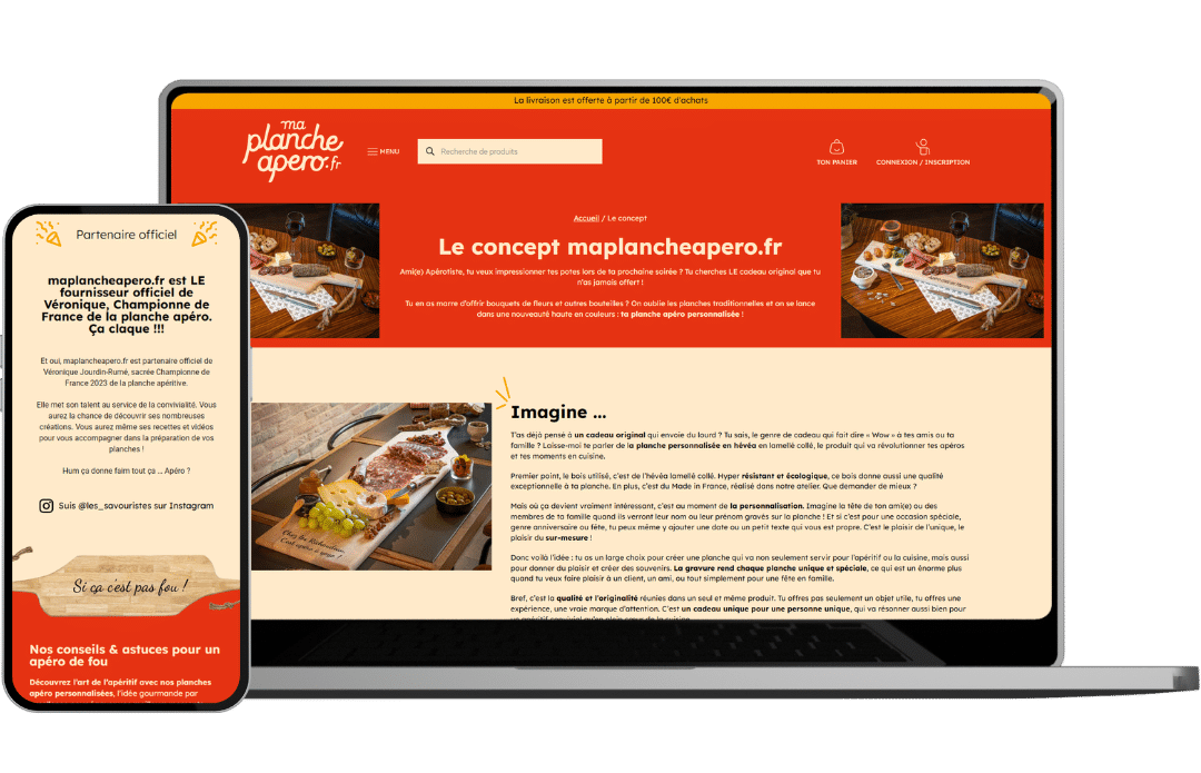 Maplancheapero.fr - R&eacute;f&eacute;rencement naturel (SEO), Strat&eacute;gie R&eacute;seaux Sociaux, Cr&eacute;ation de Site Internet - Enjin Agence Web Cholet