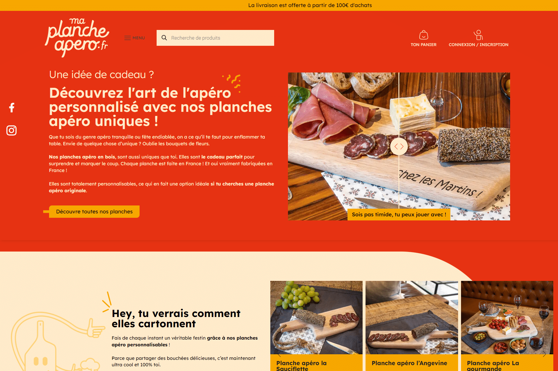 Maplancheapero.fr - Référencement naturel (SEO), Référencement Payant (SEA), Stratégie Réseaux Sociaux, Création de Site Internet - Enjin Agence Web Cholet