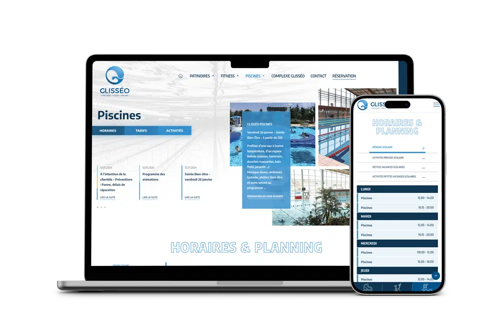 Glisseo - R&eacute;f&eacute;rencement naturel (SEO), Cr&eacute;ation de Site Internet - Enjin Agence Web Cholet
