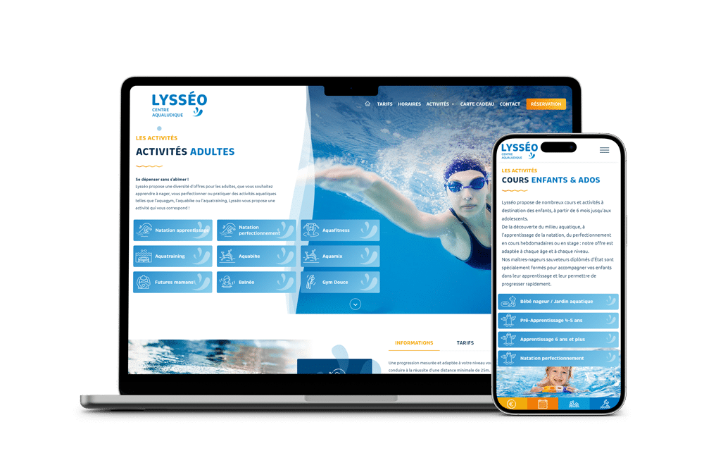 Lysseo - Création de Site Internet - Enjin Agence Web Cholet