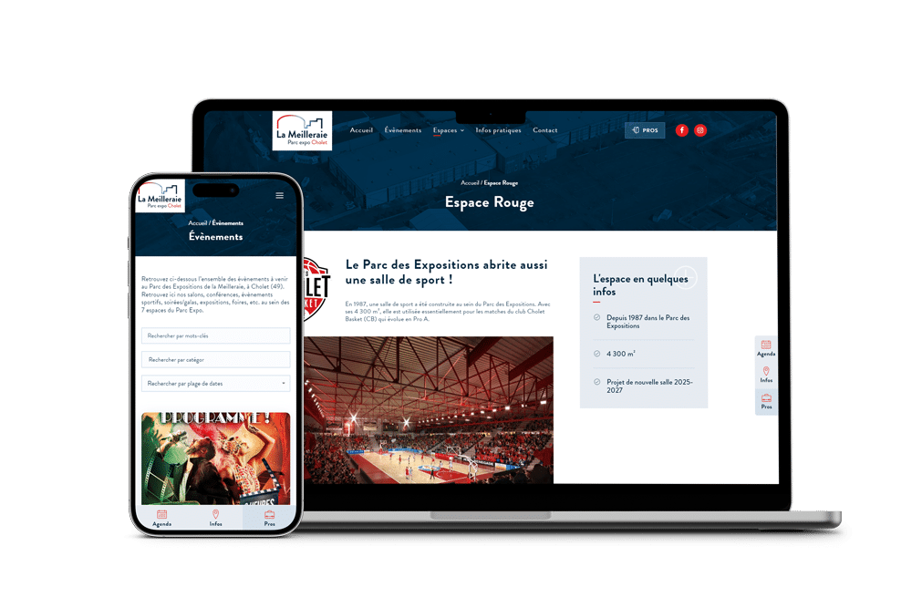 La Meilleraie - Création de Site Internet - Enjin Agence Web Cholet