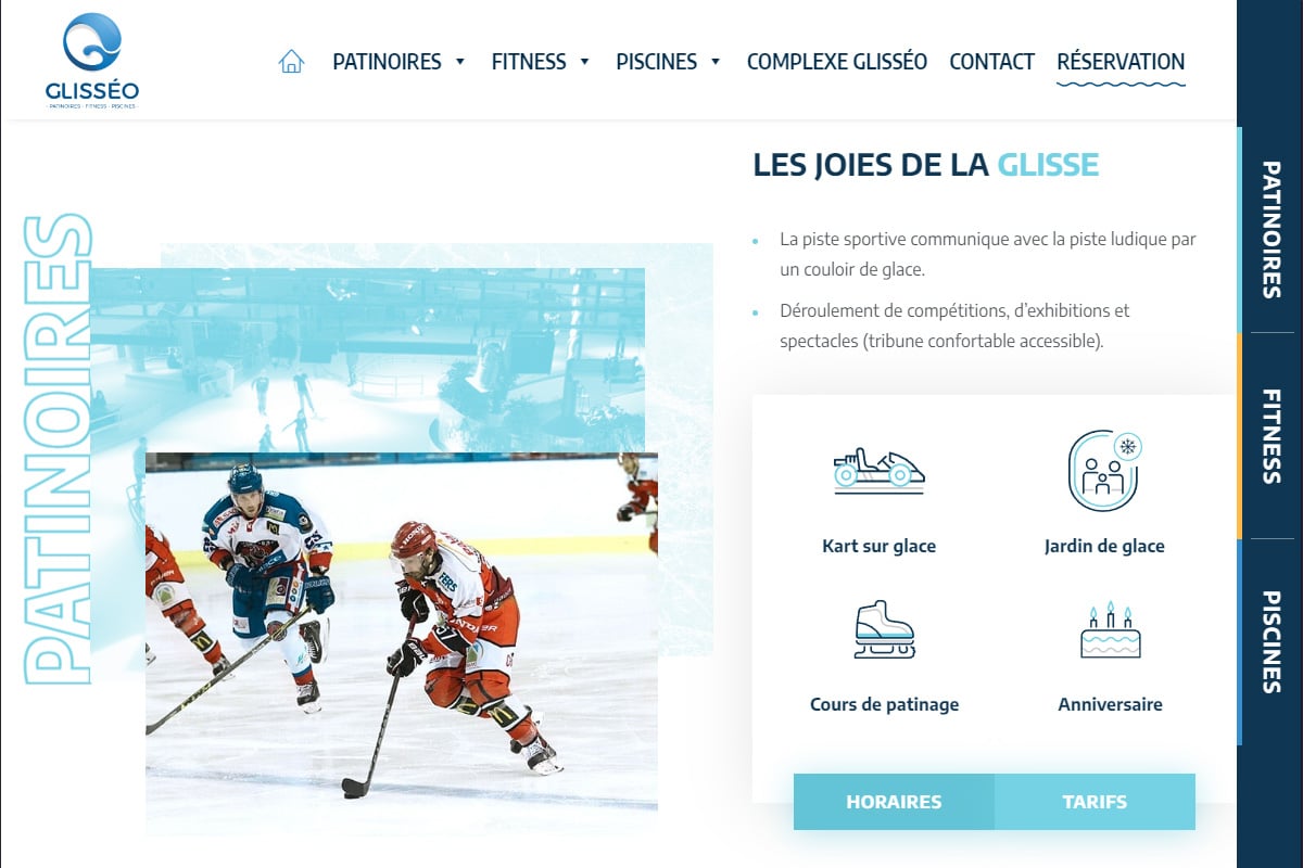 Glisseo - Référencement naturel (SEO), Création de Site Internet - Enjin Agence Web Cholet