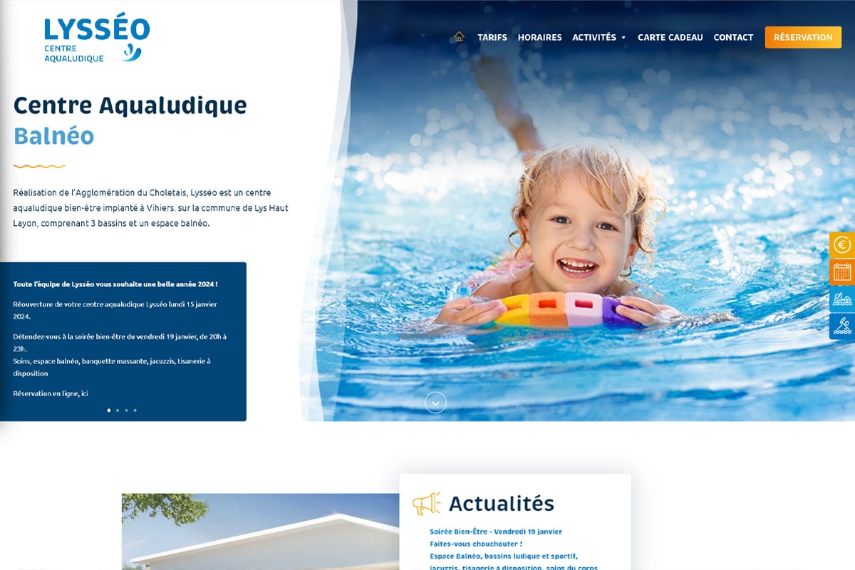 Lysseo - Création de Site Internet - Enjin Agence Web Cholet