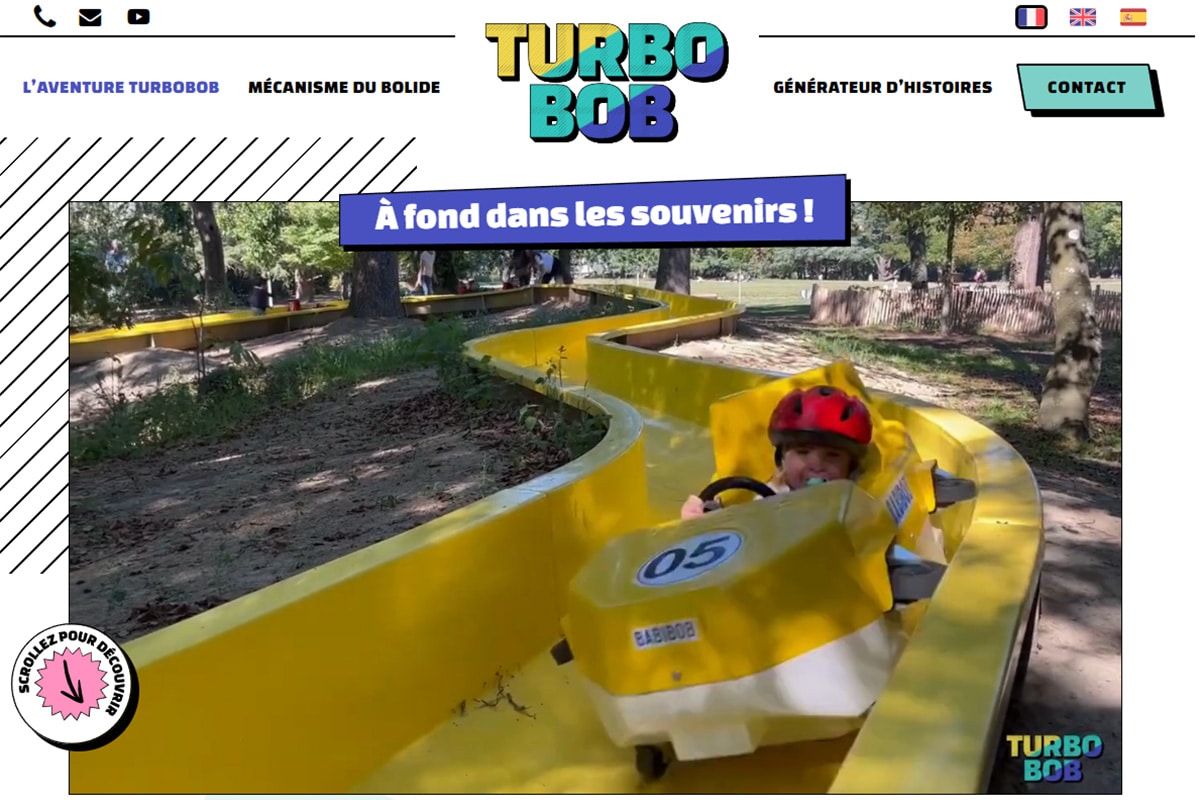 Turbobob - Référencement naturel (SEO), Création de Site Internet - Enjin Agence Web Cholet