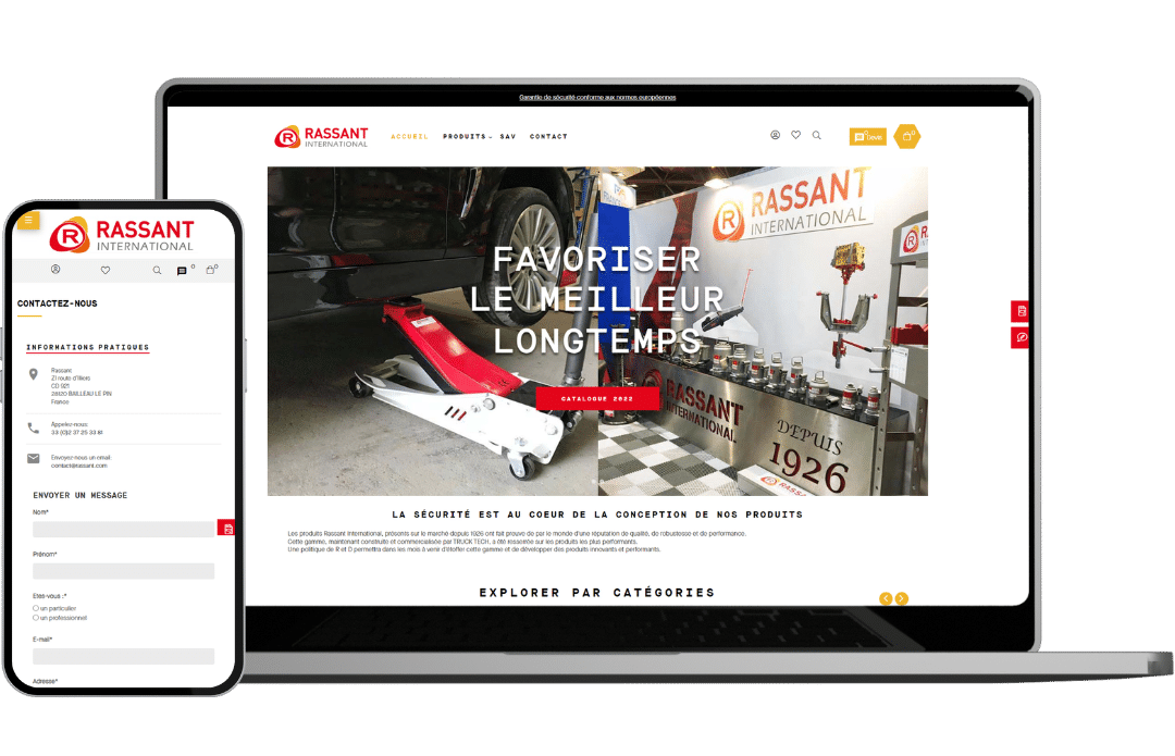 Rassant - Référencement naturel (SEO) - Enjin Agence Web Cholet