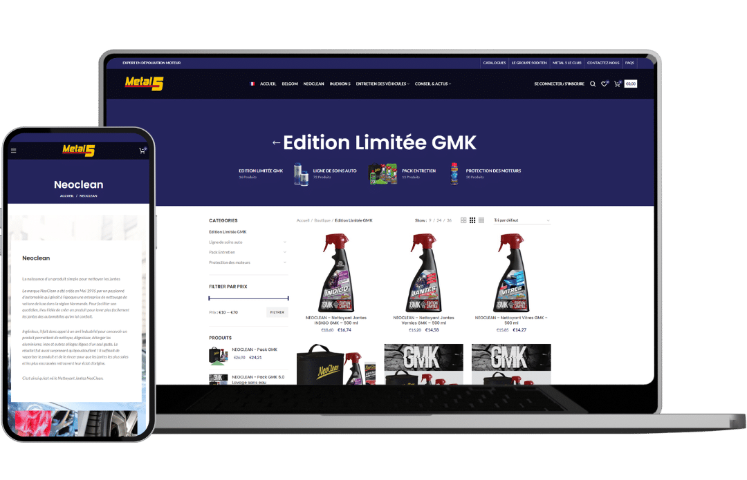 Metal5 - Référencement naturel (SEO) - Enjin Agence Web Cholet