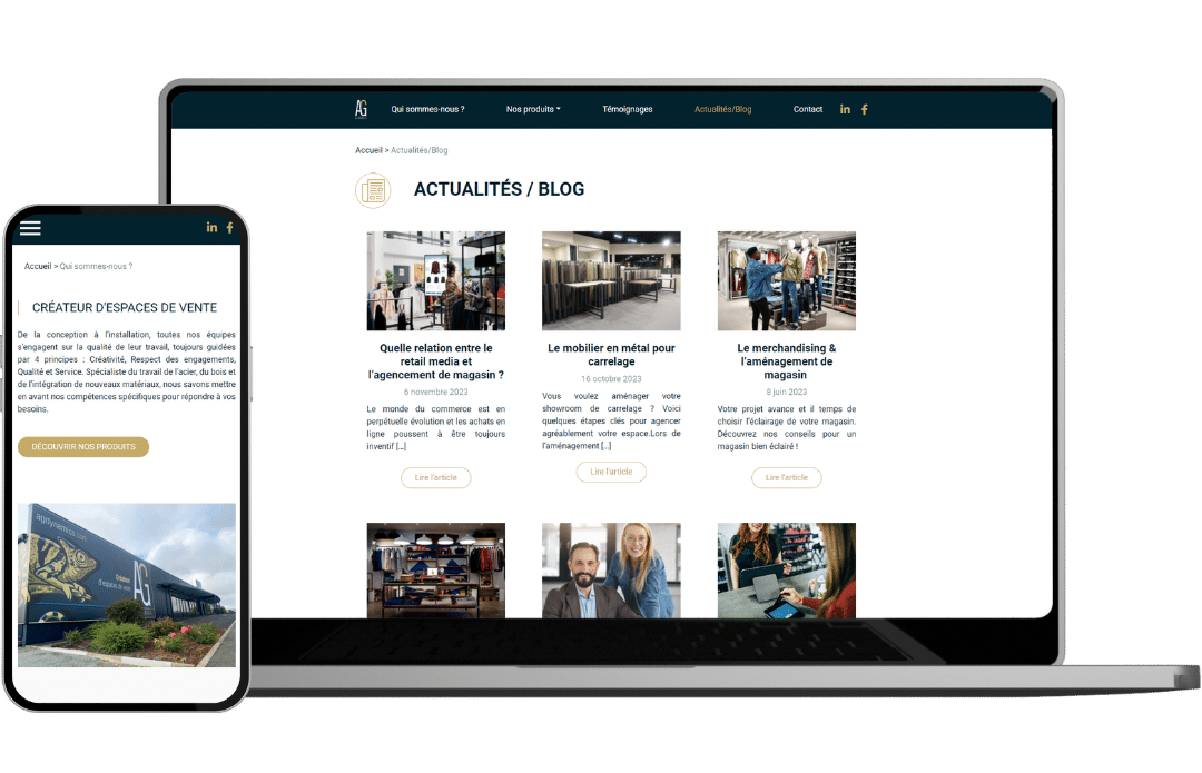 AG Dynamics - Référencement naturel (SEO) - Enjin Agence Web Cholet