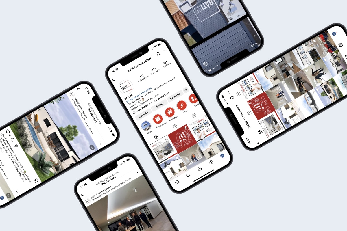 Bati85 - Gestion de Réseaux Sociaux - Enjin Agence Web