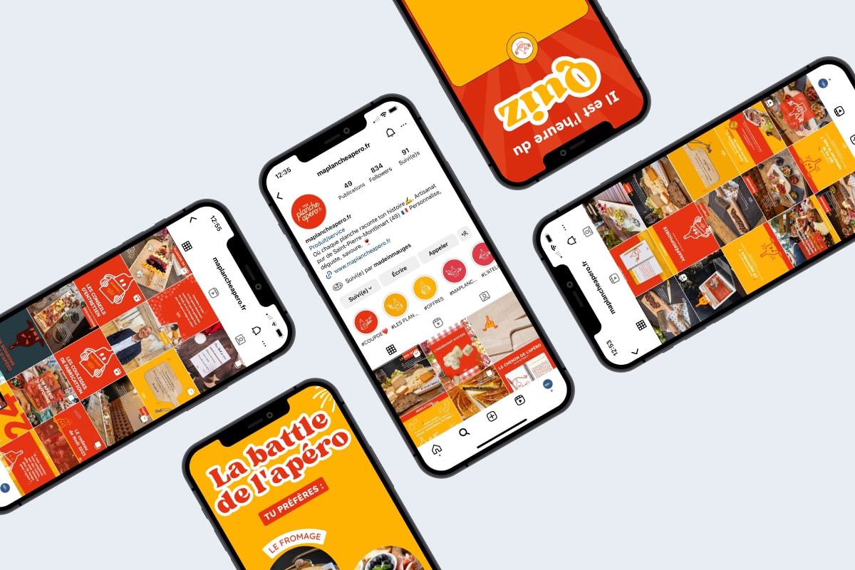 Ma Planche Ap&eacute;ro - Gestion de R&eacute;seaux Sociaux - Enjin Agence Web