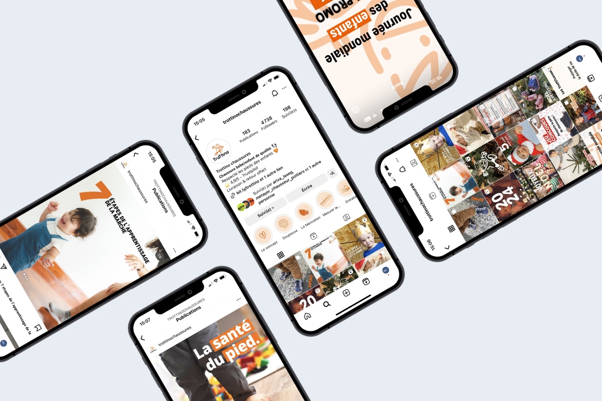 Trottino - Gestion de Réseaux Sociaux - Enjin Agence Web