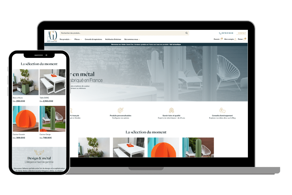 site internet atelier grand duc