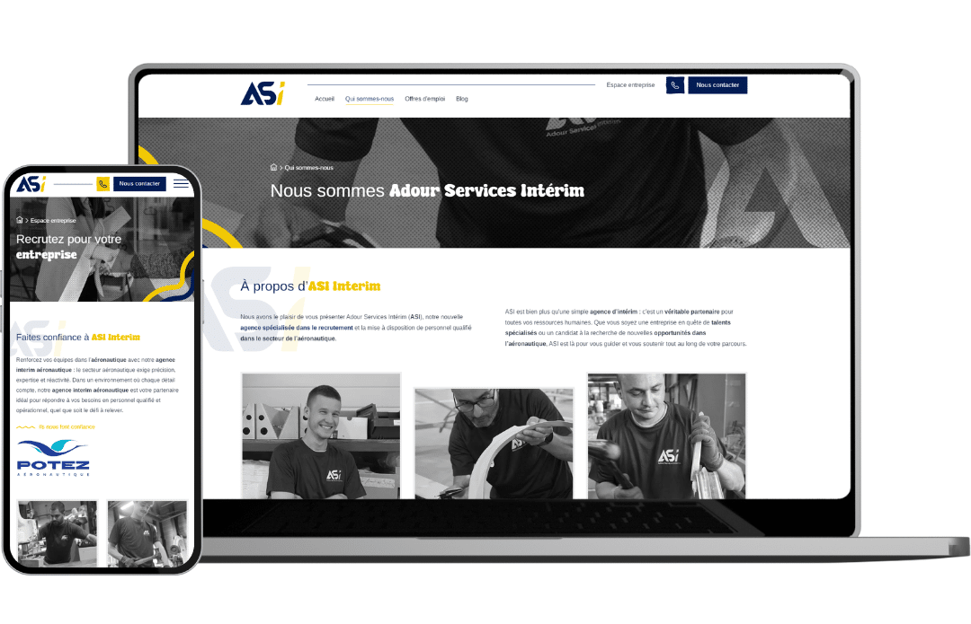 mockup site web asi interim