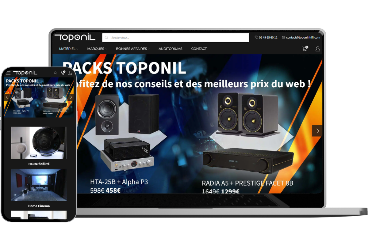 mockup ordi et mobile toponil