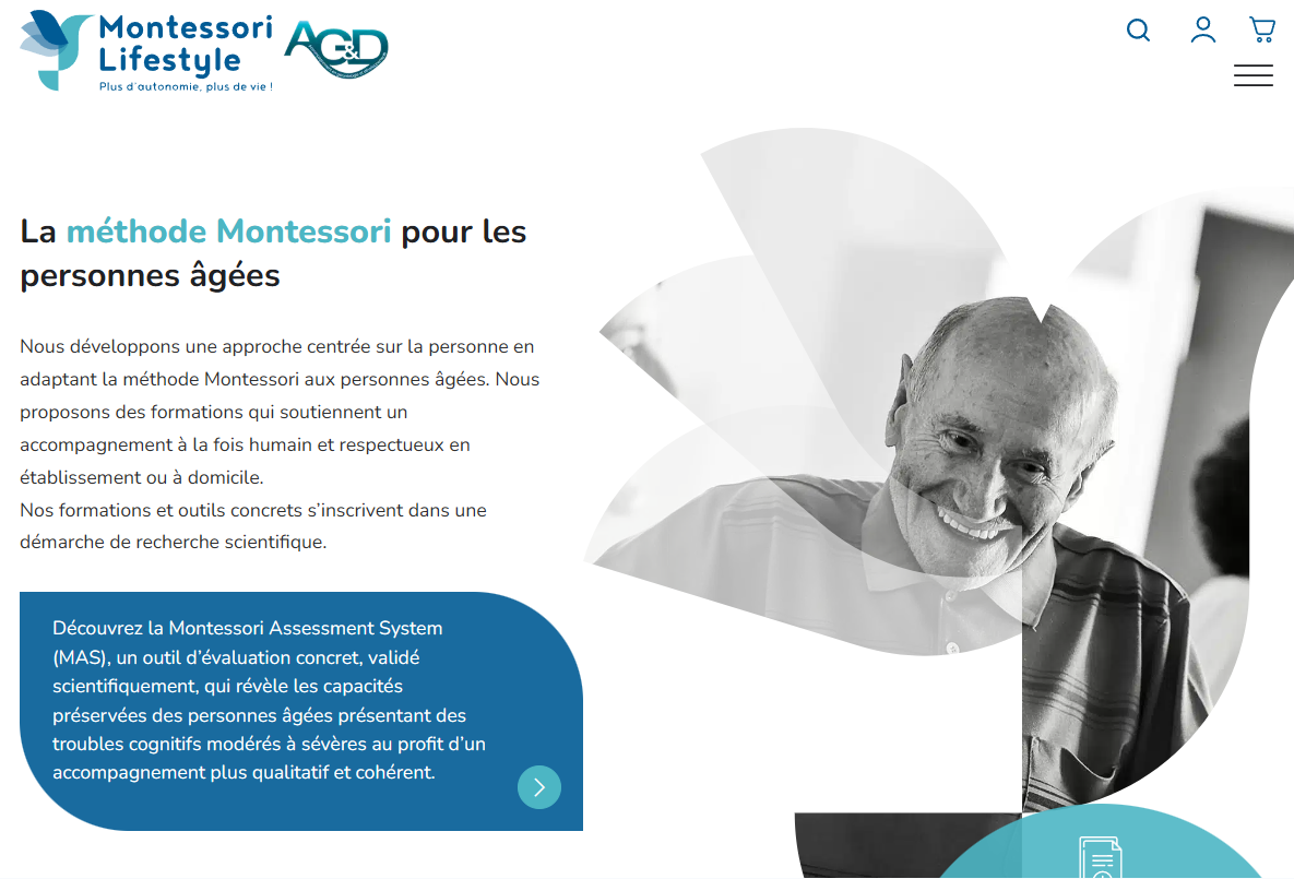 Refonte sit agd montessori par Enjin