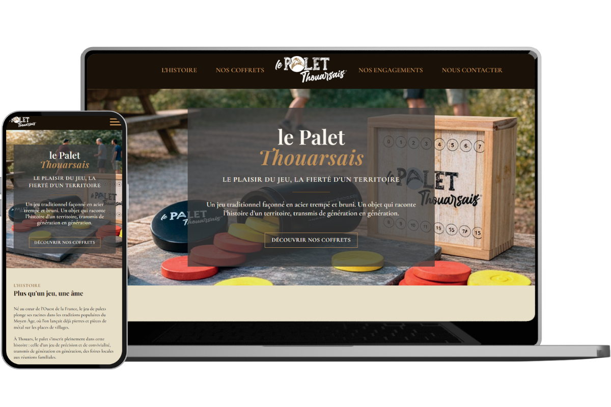 site one page du palet thouarsais
