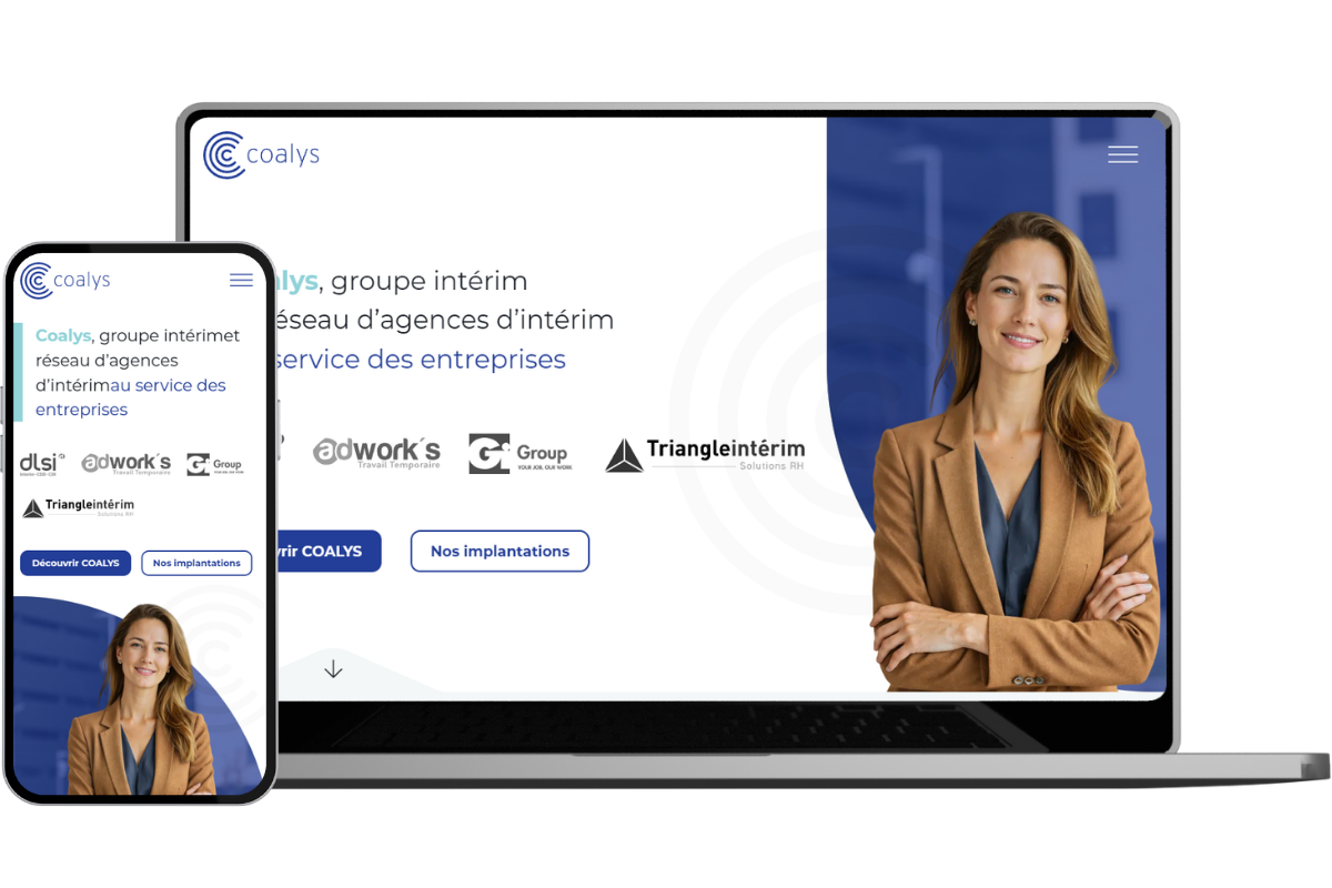 Refonte site vitrine et SEO pour COALYS