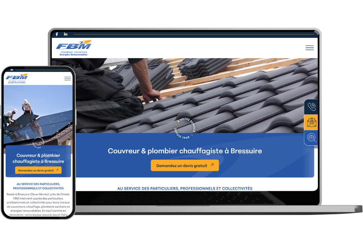 nouveau site vitrine FBM par Enjin